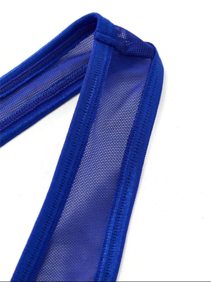 Men's Sheer Mesh Backless Bodysuit For Role Play And Intimate Occasions